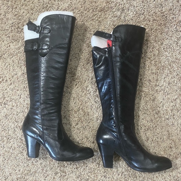 Born Collette leather knee high boots - Picture 2 of 12